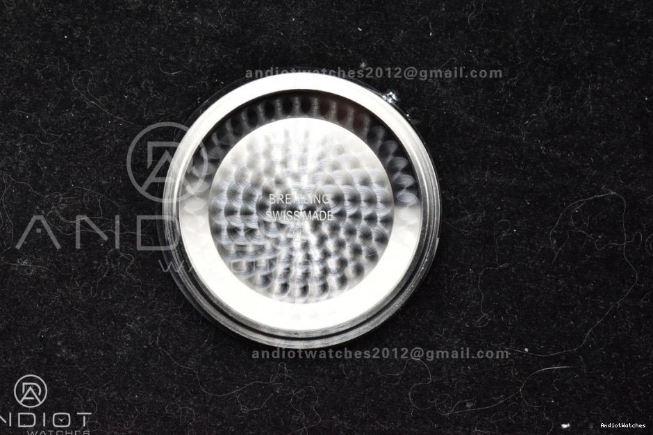 Dial Ceramic A on SS White II BLSF 42mm Blue SS Bezel Bracelet 1186 Mesh Heritage Soft SuperOcean 0309